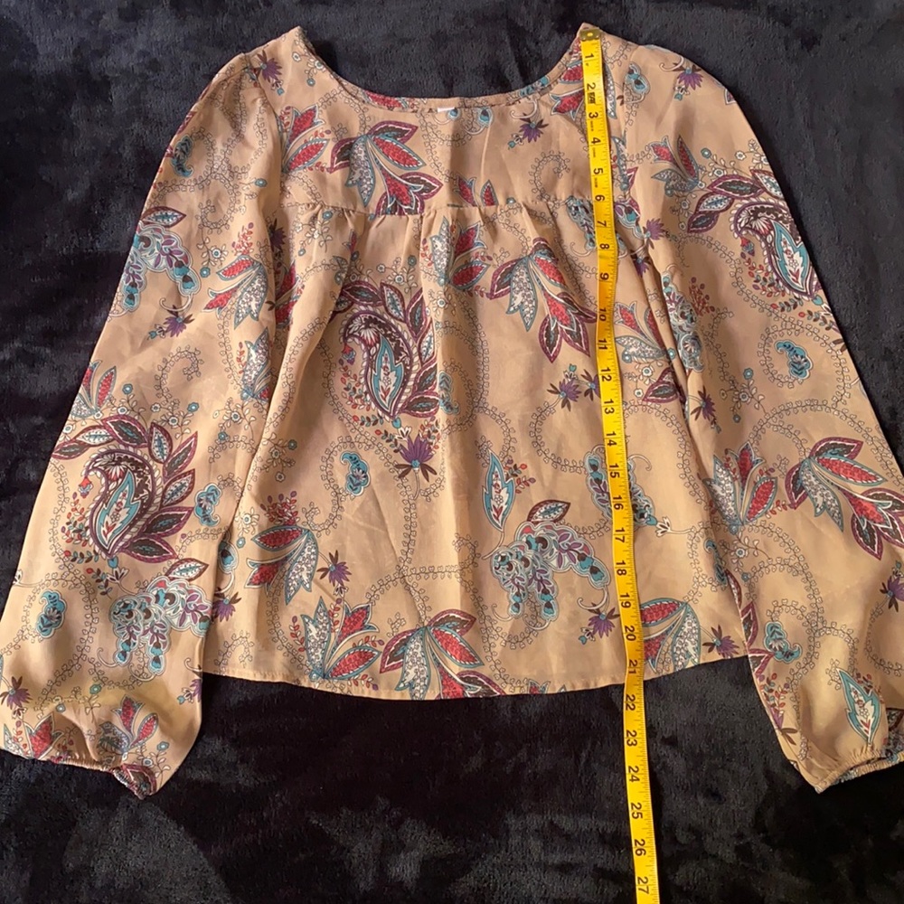 XHILARATION LONG SLEEVE TOP